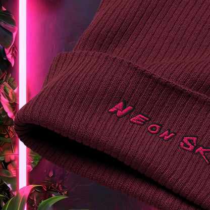 Neon Skull Beanie