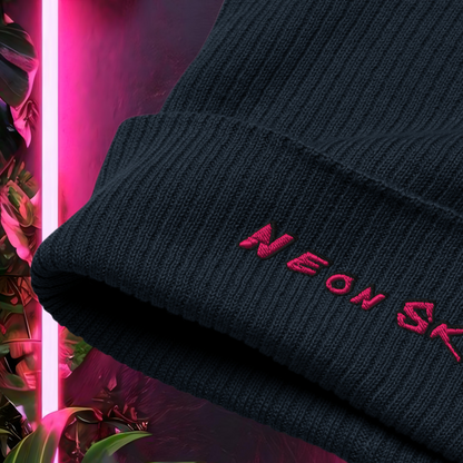 Neon Skull Beanie