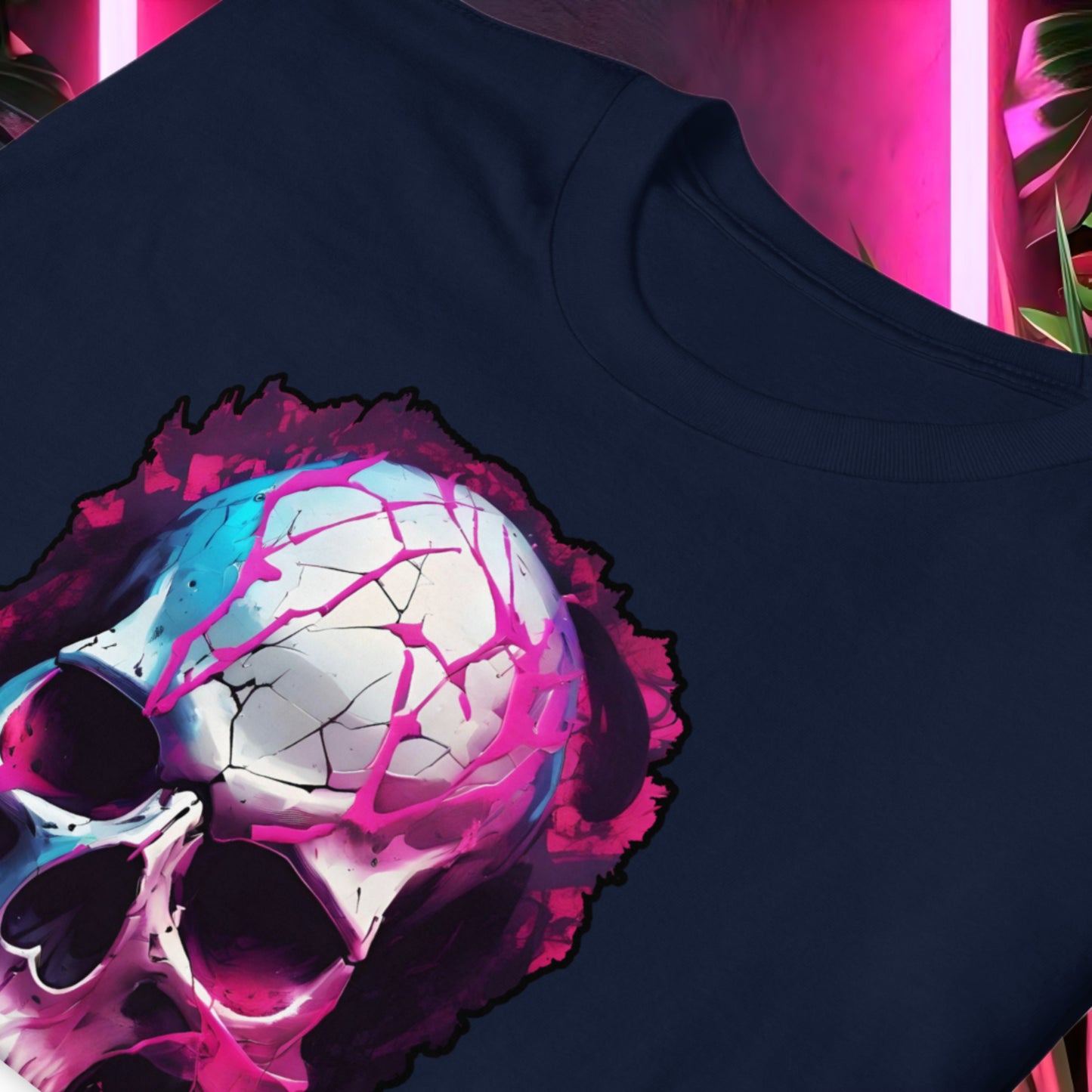 Neon Skull T-Shirt (Unisex) - Bold