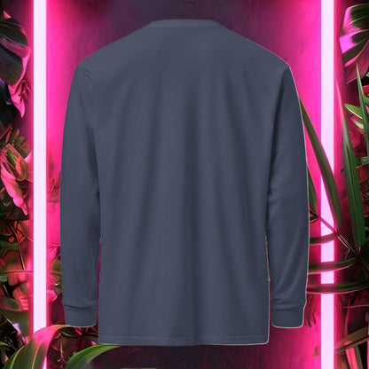 Neon Skull Long Sleeve T Shirt (Unisex) - Bold