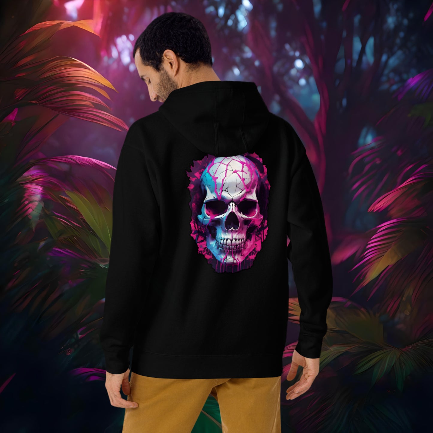 Neon Skull Hoodie (Unisex) - Original